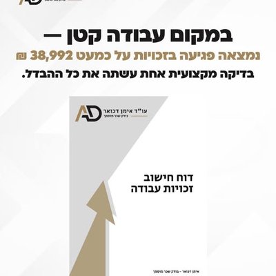 פוסט אינסטגרם של עו״ד אימן דכואר מיום 07/01/2026