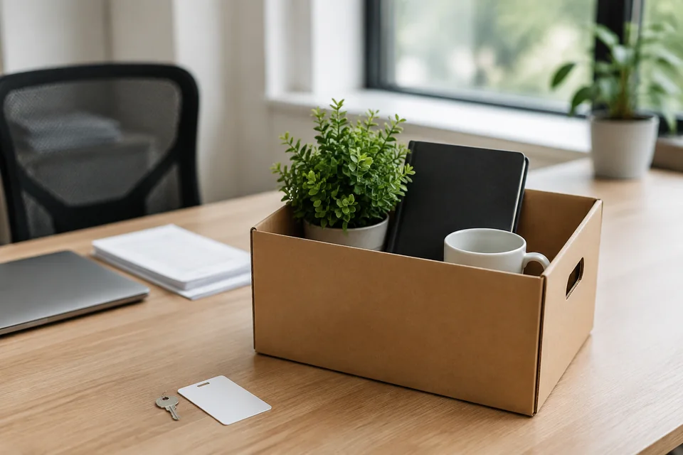 ארגז חפצים אישי בסיום עבודה — פיצויי פיטורים